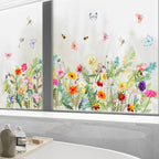 Vlinder En Bloemen Muurstickers Voor Decoratieve Accentwand En Sfeervolle Ruimtes