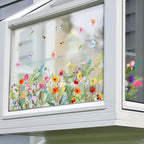 Vlinder En Bloemen Muurstickers Voor Decoratieve Accentwand En Sfeervolle Ruimtes