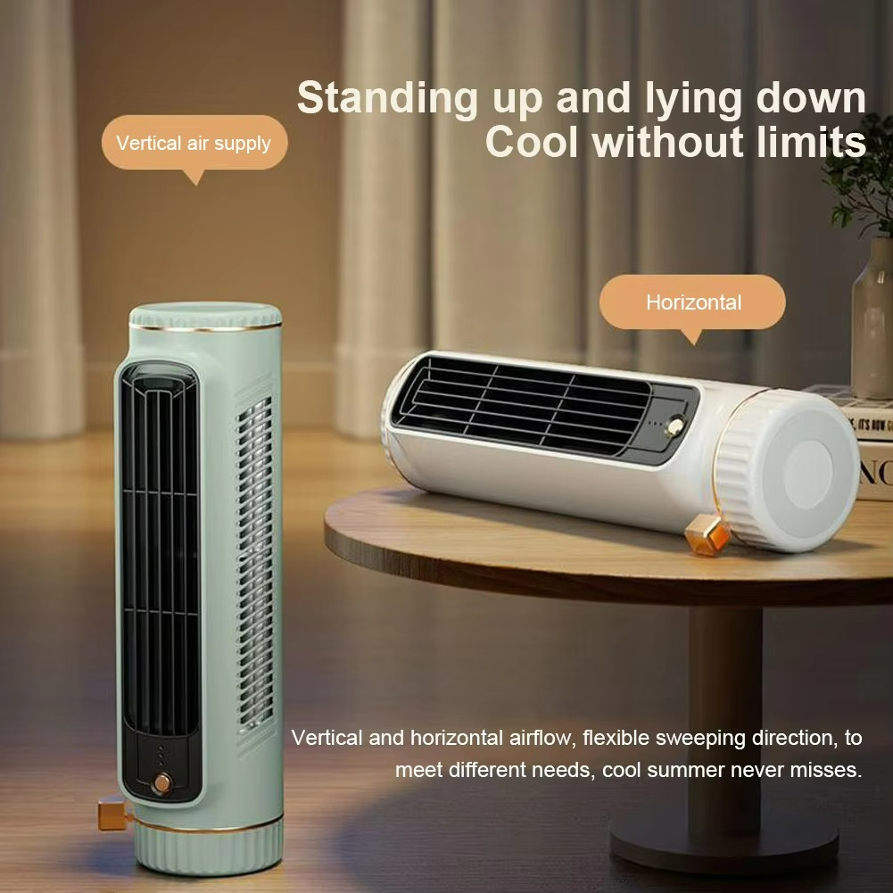 Oplaadbare compacte torenventilator met drie snelheden