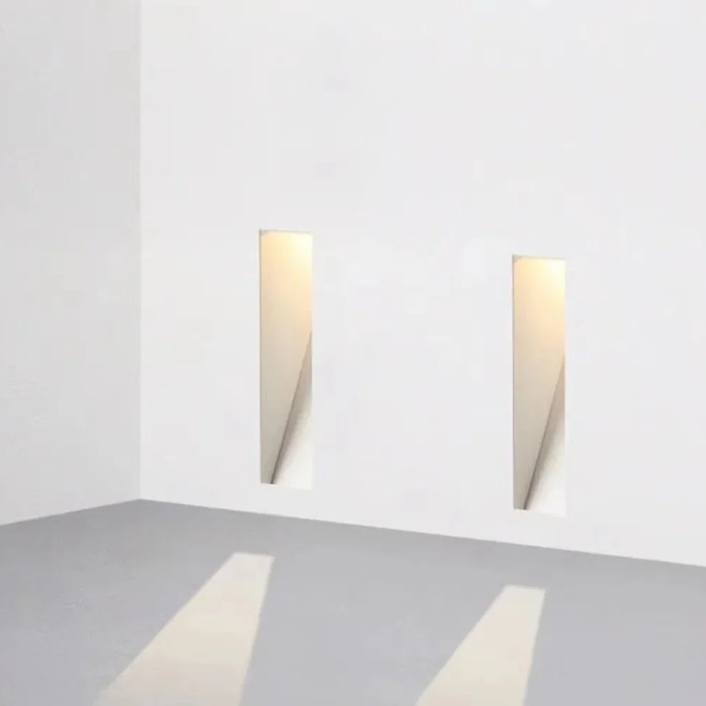 Inbouw Wandlamp Met Sensor En Randloos Ontwerp Voor Zachte Trapverlichting