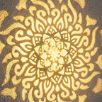 Solar Wandlamp Met Mandala Projectie Voor Sfeervolle Tuinverlichting