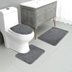 Badmatten Set Van Microvezel Voor Absorberend Comfort En Antislip Veiligheid