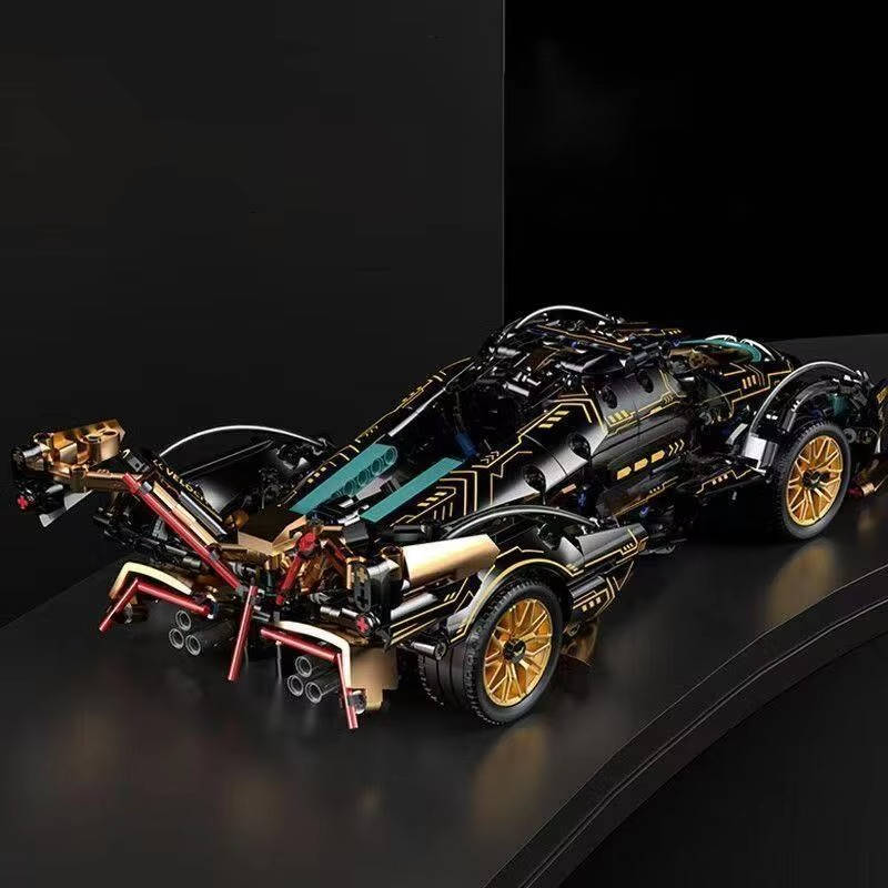 Modelauto Bouwset 1690 Stuks Voor Realistische Mechaniek En Display