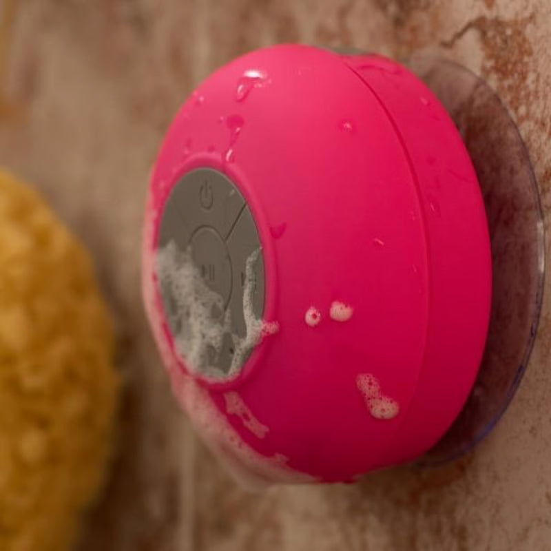 Waterdichte Bluetooth Speaker Voor Douche En Zwembad Met Zuignapbevestiging