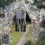 Halloween Spinnenweb Set Met Grote Dekking En Negen Spinnen Voor Griezelige Decoratie