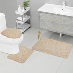 Badmatten Set Van Microvezel Voor Absorberend Comfort En Antislip Veiligheid