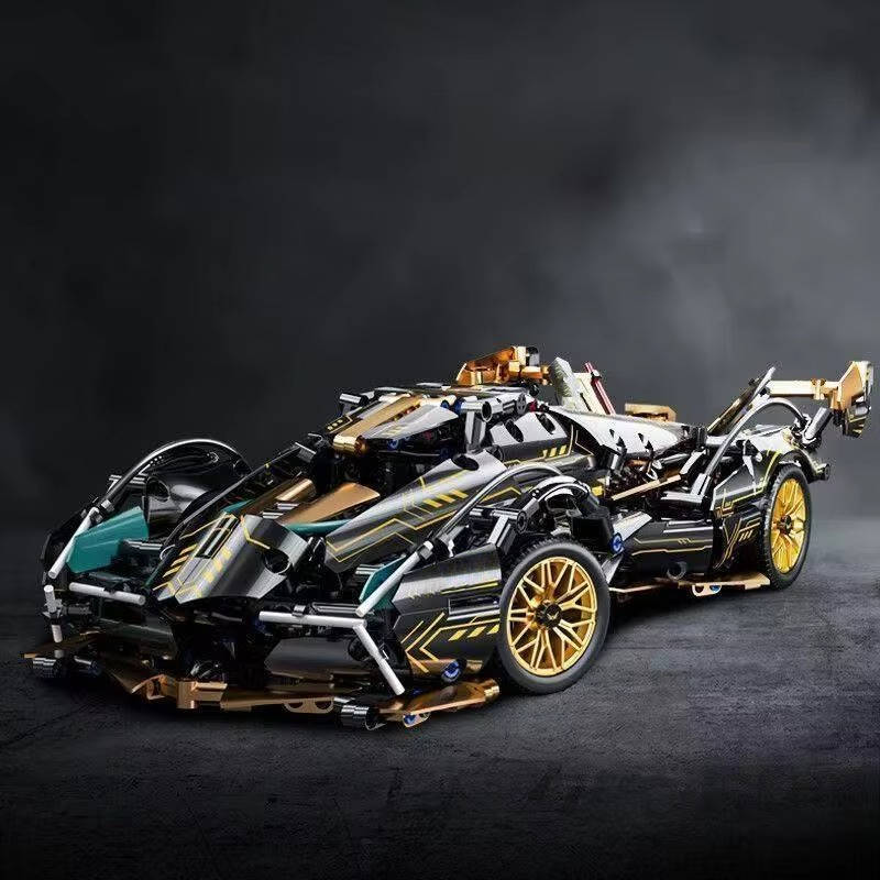 Modelauto Bouwset 1690 Stuks Voor Realistische Mechaniek En Display