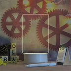 LED Nachtlamp Met Acryl Schrijfplaat Voor Zachte Gloed En Creatieve Notities