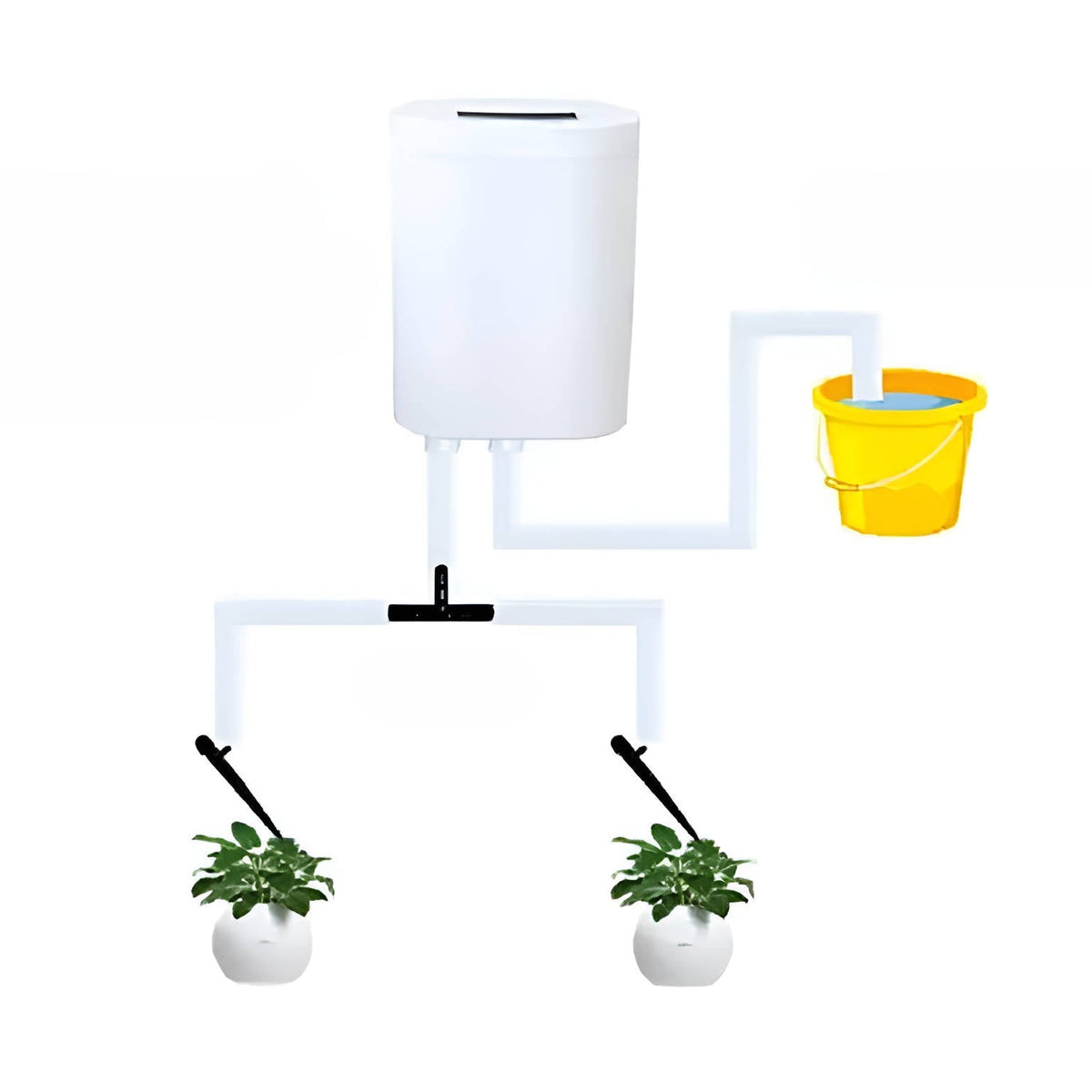 Automatische Plantpomp Met Schema‑Instelling En Dagelijkse Meerpot Bewatering