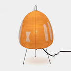 Japanse Tafellamp met Reispapier Kap en Rustgevend Warm Licht