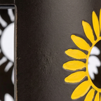 Decoratieve Solar Lantaarn Met Kleurrijk Bloemenpatroon Voor Buiten