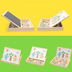 Magnetisch Teken- En Puzzelbord Voor Kinderen