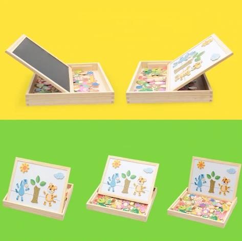 Magnetisch Teken- En Puzzelbord Voor Kinderen