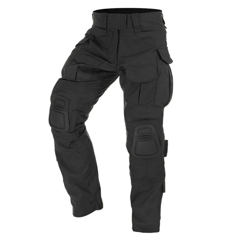 Heren Cargobroek Met Kniebescherming En Ergonomische Functionaliteit