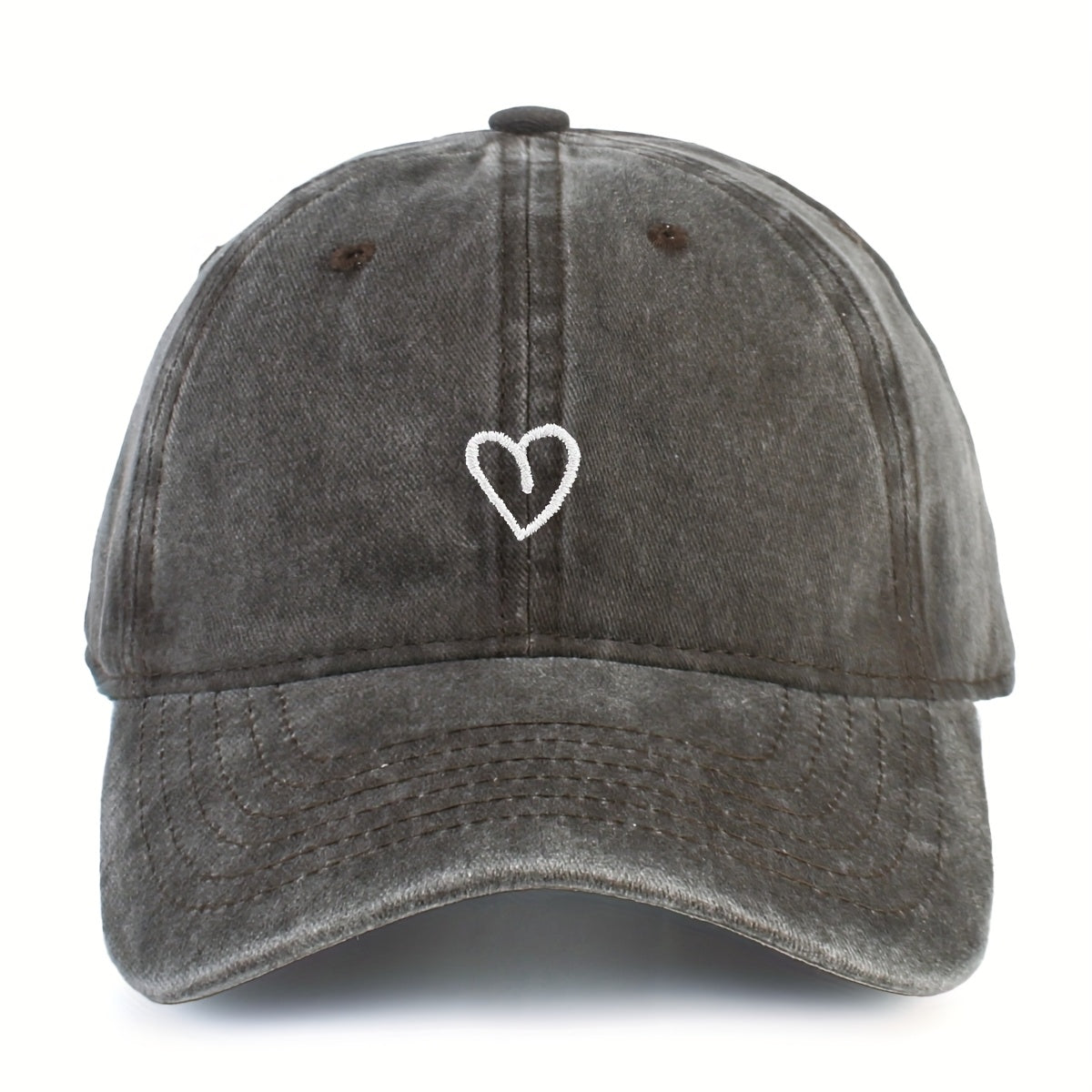 Vintage Baseballcap met Zachte Katoenmengsel en Verstelbare Sluiting