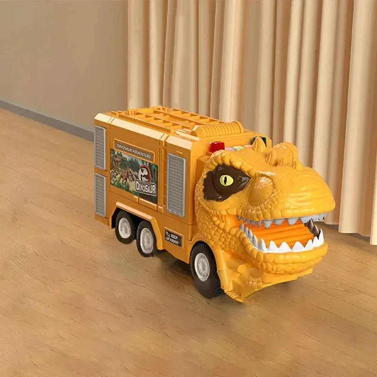 Dinosaurus Transporttruck Met Licht En Geluid Voor Fantasierijke Speelavonturen