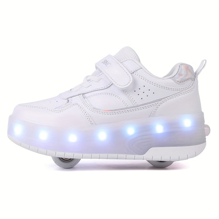 LED Rolschaats Sneakers Voor Kinderen Met Verlichte Wielen
