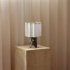 Marmeren LED Tafellamp met Touchbediening voor een Stijlvol Interieur