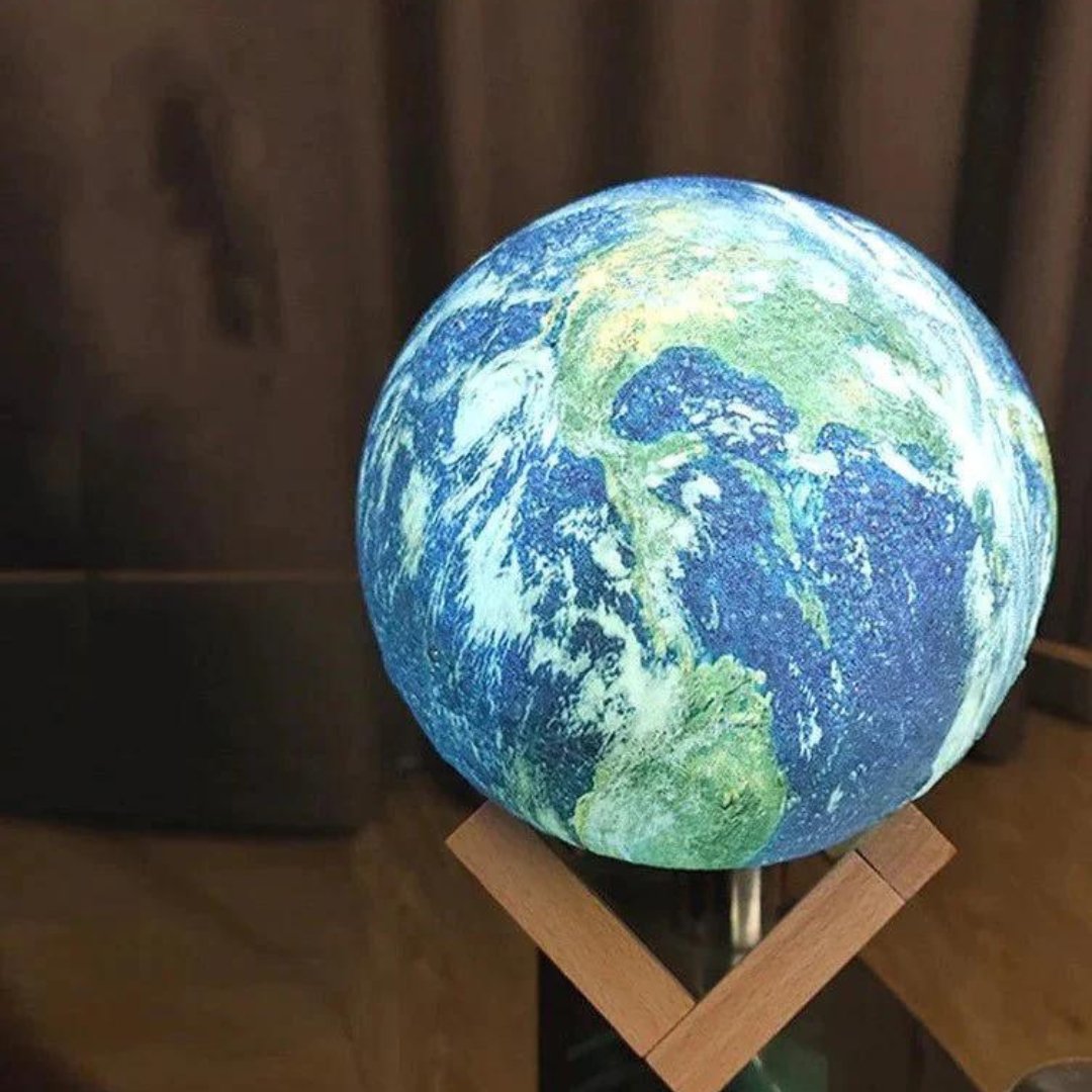 3D aardelamp met afstandsbediening