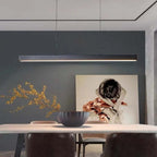 Lineaire Metalen LED Hanglamp Met Acrylkap
