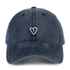 Vintage Baseballcap met Zachte Katoenmengsel en Verstelbare Sluiting
