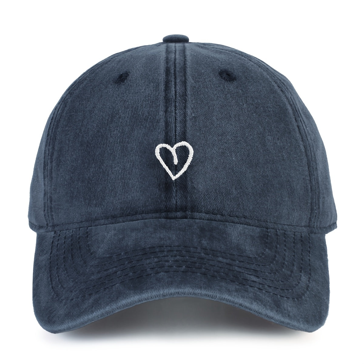 Vintage Baseballcap met Zachte Katoenmengsel en Verstelbare Sluiting