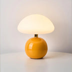Tafellamp met Zachte Paddenstoelvorm en Instelbare LED‑Kleuren voor Warme Sfeer