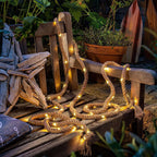 LED‑Touwlicht met Warme Gloed en Rustieke Binnen‑ en Buitenverlichting