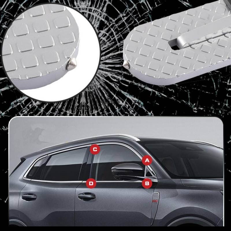 Autotrap met Antislip Trede en Stevige Deurhaak