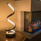 Spiraal LED Tafellamp met Dimbare Verlichting