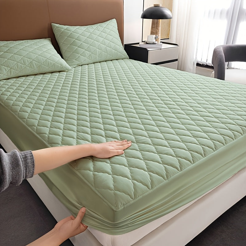 Gewatteerde Matrastopper met Antislip Pasvorm voor Extra Slaapcomfort