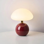 Bauhaus Tafellamp van Keramiek met Paddenstoeldesign