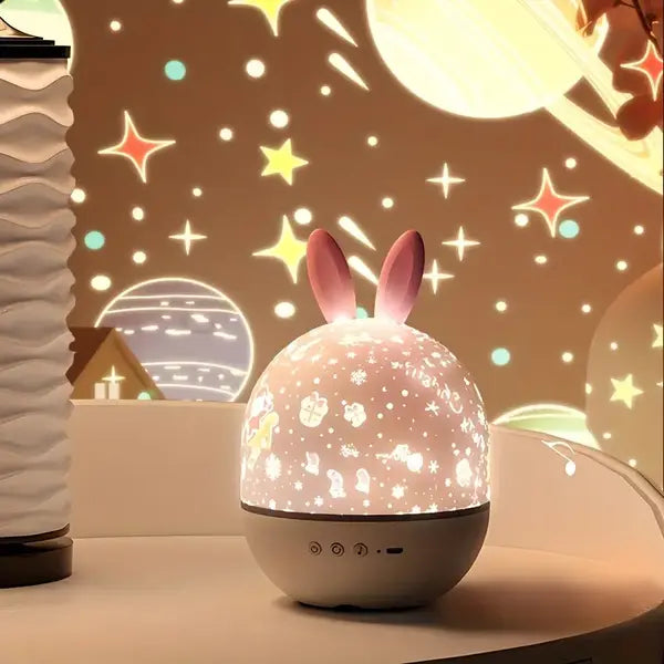 Sterrenprojector Nachtlamp met Rustig Licht en Zachte Melodieën