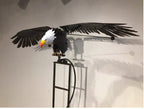 Metalen Windvogel met Bewegende Vleugels en Weerbestendige Constructie