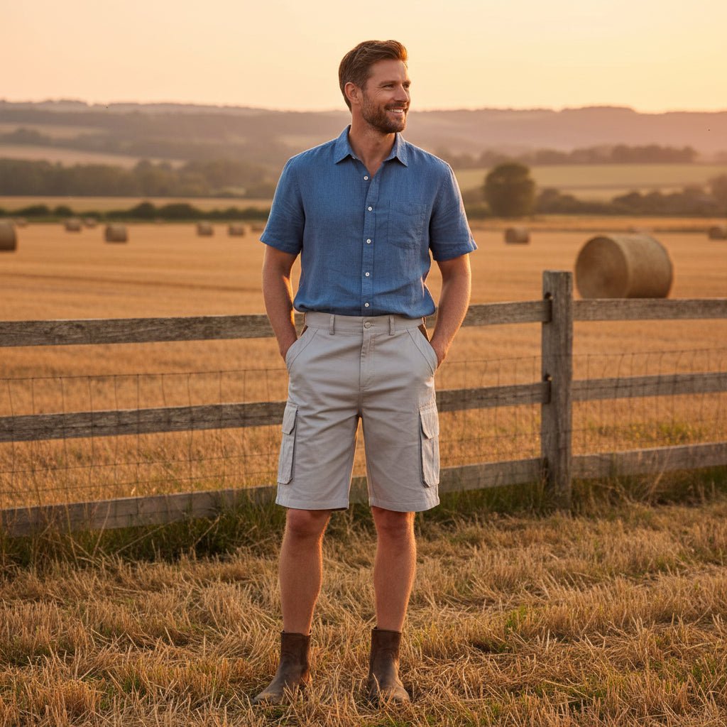 Heren Cargo Shorts Comfortabel en Functioneel voor Elke Dag