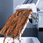 Draaibare platte dweil met microvezeldoek