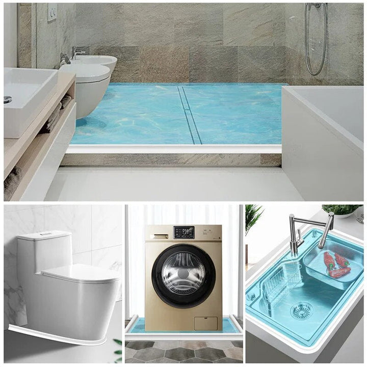 Waterdichte Siliconen Doucheafdichting met Flexibele Barrière voor Lekpreventie