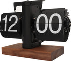 Vintage Flipklok Met Mechanische Tijdweergave En Moderne Precisie