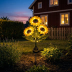 Zonne Tuinlamp Met Warme Sfeergloed