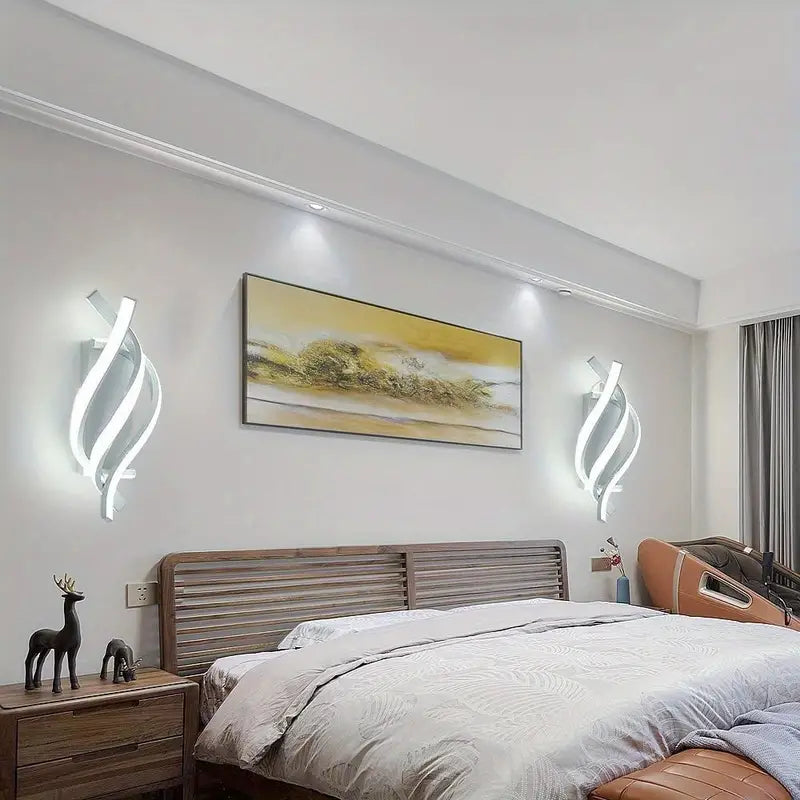 GlowShift LED Wandlamp Met Kleurinstelling En Minimalistisch Ontwerp
