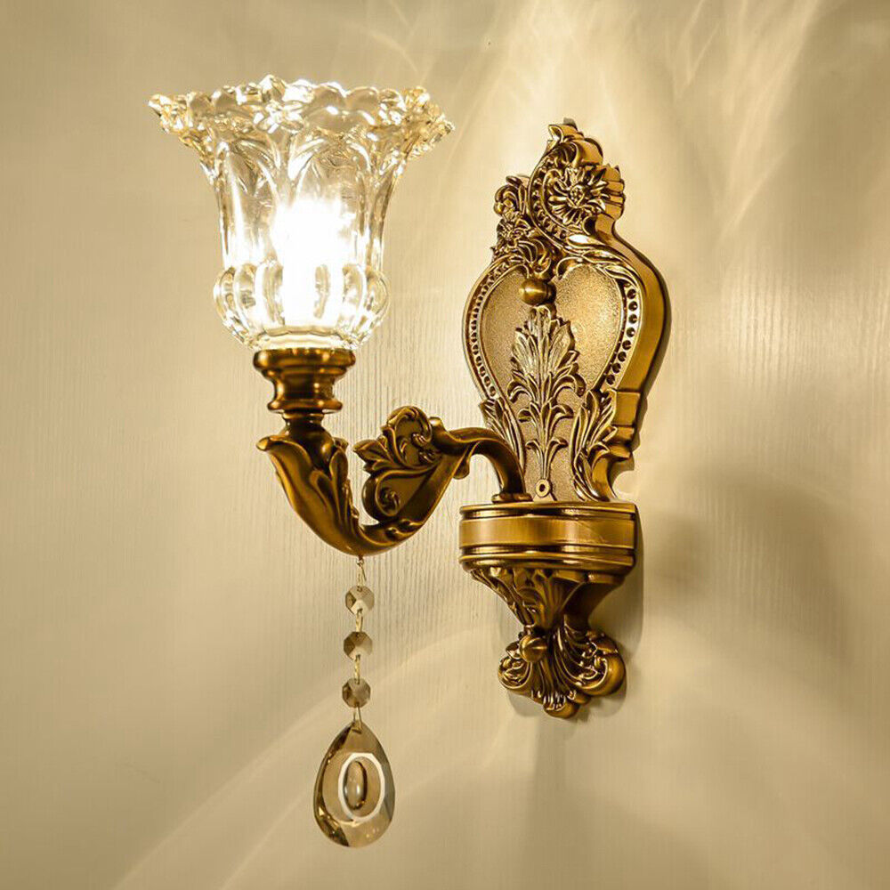 Wandlamp Met Vintage Afwerking En Verstelbare Koppen