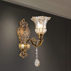 Wandlamp Met Vintage Afwerking En Verstelbare Koppen