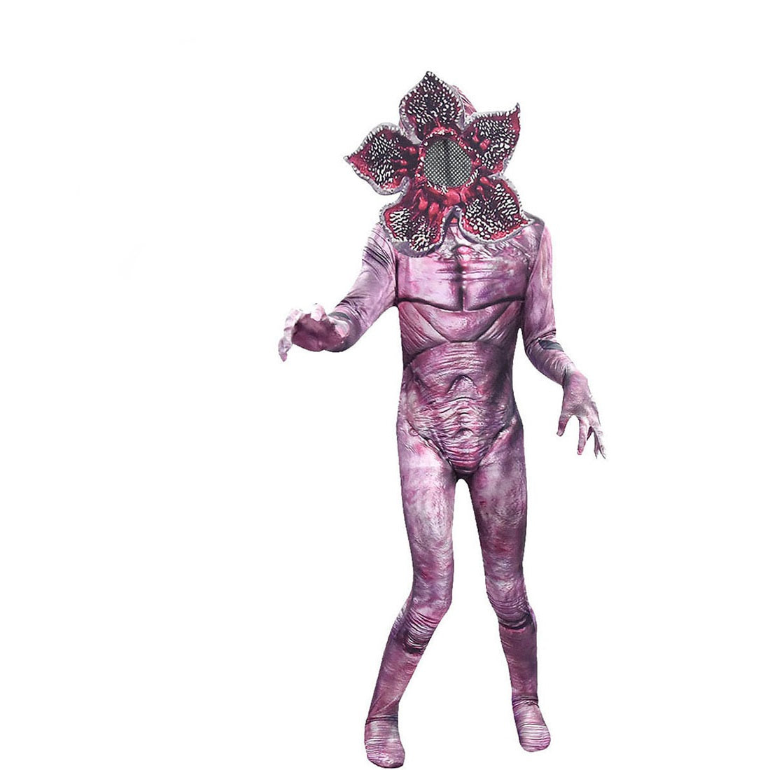 Monster Kostuum met Ademend Polyester en Complete Jumpsuitset
