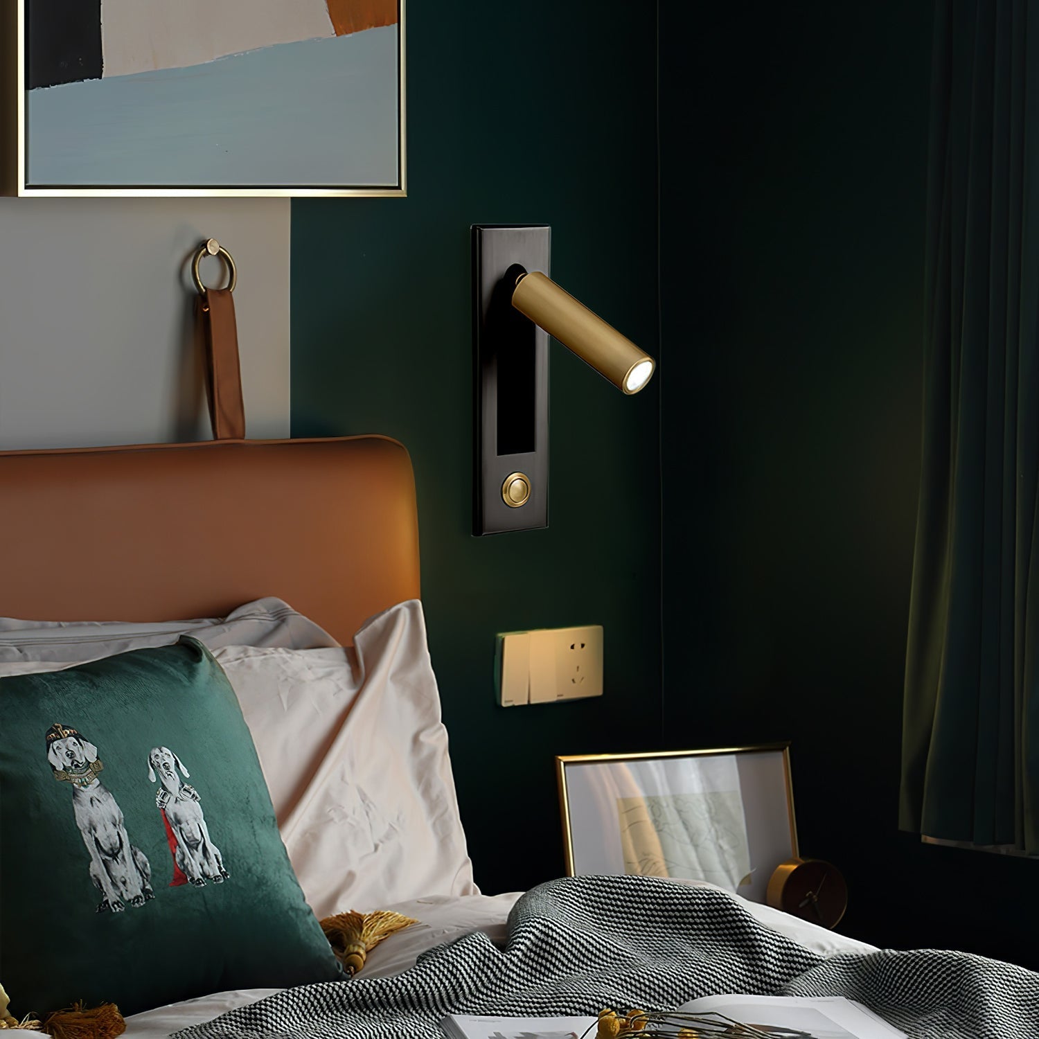 Wandlamp Met Verstelbare Kop En Ruimtebesparend Ontwerp