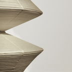 Japandi Hanglamp Van Washi Papier Met Organische Vorm