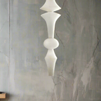Japandi Hanglamp Van Washi Papier Met Organische Vorm