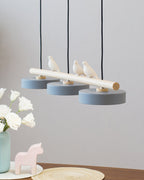 Moderne LED Hanglamp Met Vogelmotief En Verstelbare Ophanging