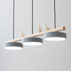 Moderne LED Hanglamp Met Vogelmotief En Verstelbare Ophanging