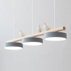 Moderne LED Hanglamp Met Vogelmotief En Verstelbare Ophanging