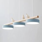 Moderne LED Hanglamp Met Vogelmotief En Verstelbare Ophanging